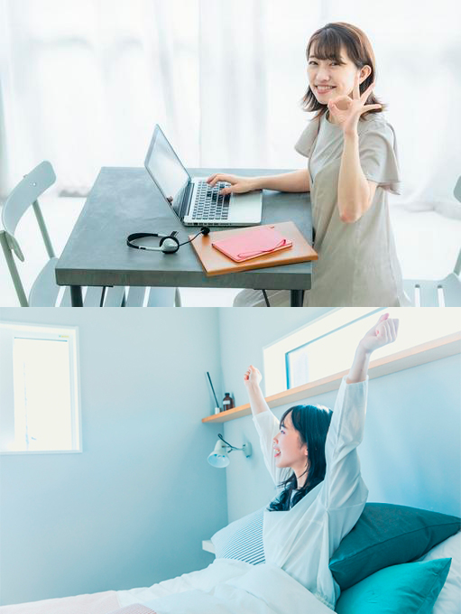 自分のペースで働く